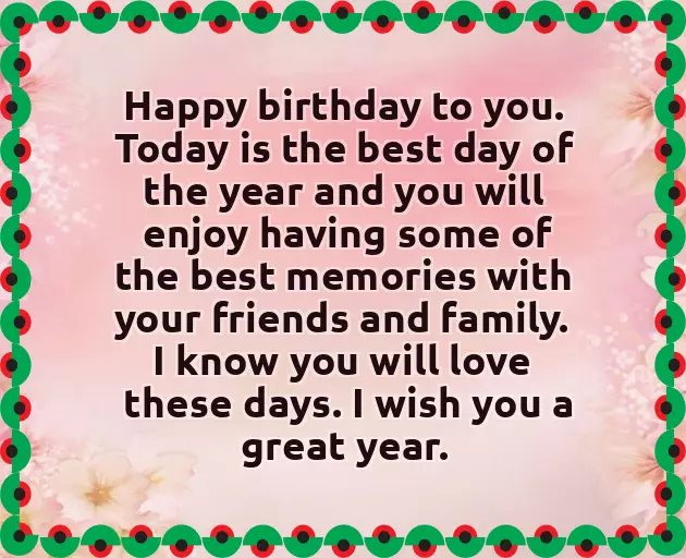 Uncle To Niece Birthday Wishes