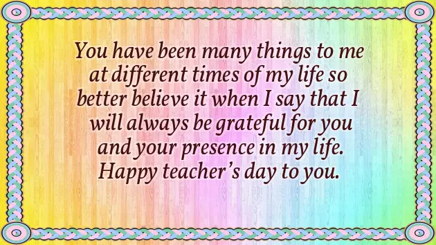 Happy Teachers Day Wishes From Parents