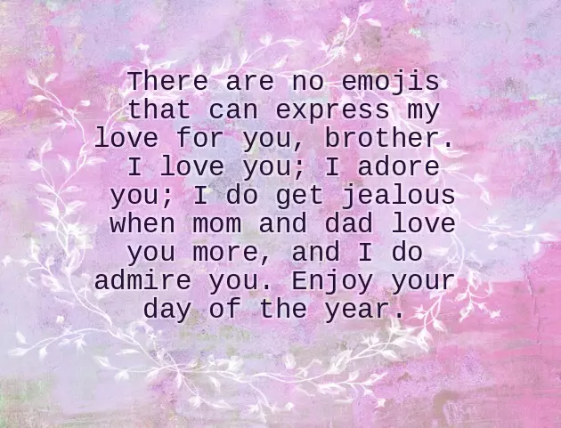 Funny Birthday Wish Brother