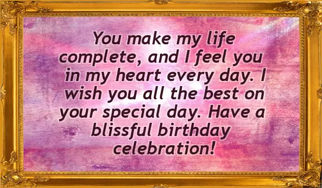 Happy Birthday Love Words For Him