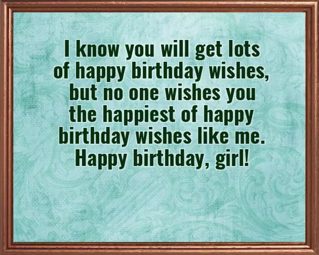 Happy Birthday To A Female Friend