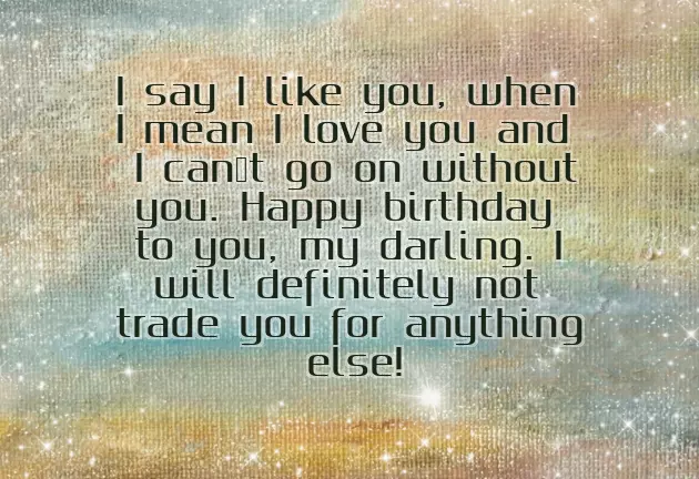 Happy Birthday Month My Love