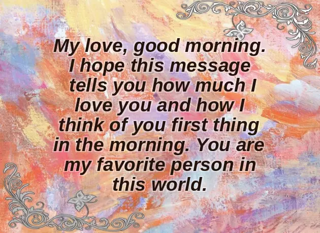 Good Morning Message For Man Good Morning Message For Man