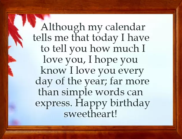 Wife Birthday Wish Message