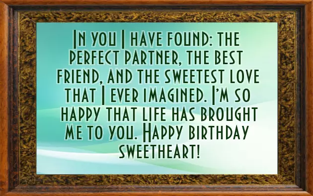 Wife Birthday Wish Message