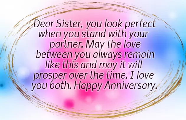 Wishing Anniversary To Sister Wishing Anniversary To Sister