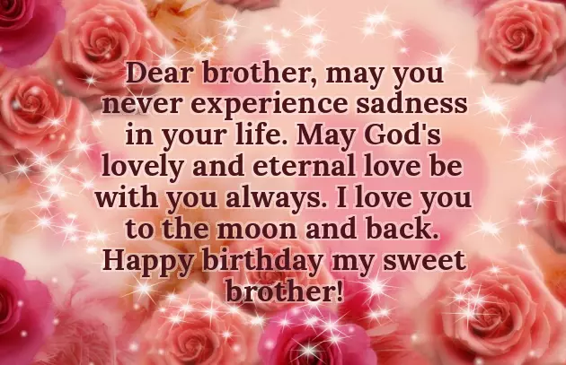 Birthday Greetings To A Dear Brother