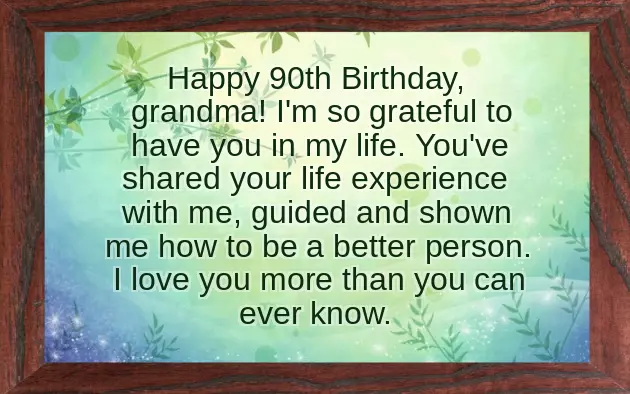 Birthday Quotes For Grandmother