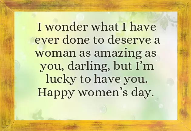 Congratulations Women