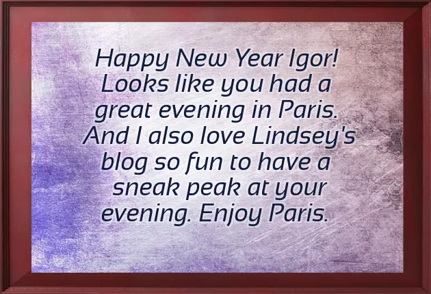 Happy New Year My All Friends