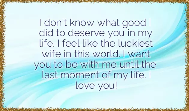 1St Wedding Anniversary Message For Wife