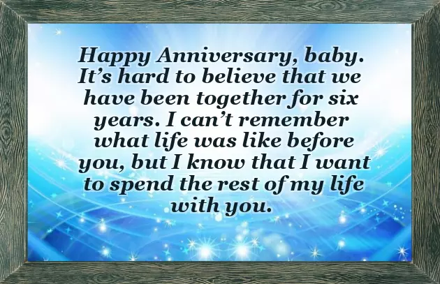 6 Years Relationship Quotes