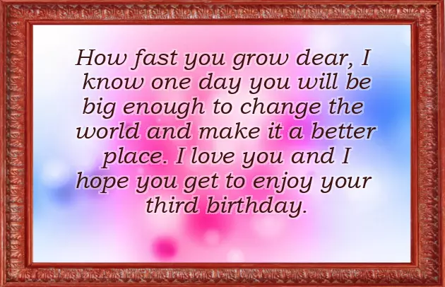 Happy 3 Years Birthday To My Son Happy 3 Years Birthday To My Son