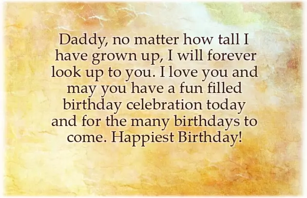 Happy Birthday Dad I Love You