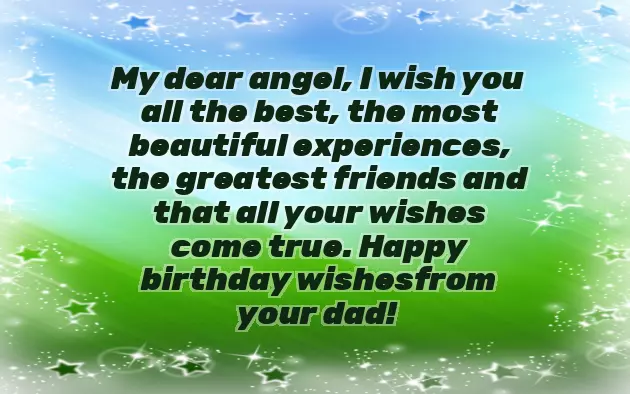 Happy Birthday Quotes For Daughter From Father