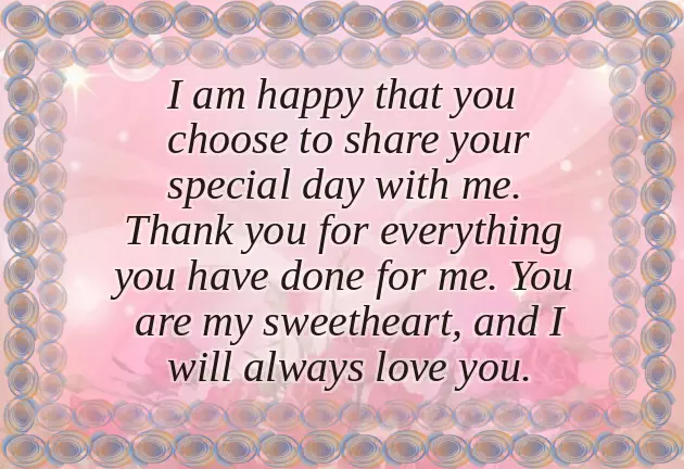 Unique Birthday Wish For Girlfriend