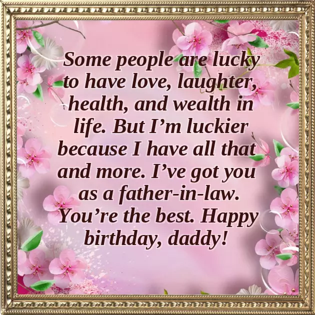 Father In Law Bday Wishes Father In Law Bday Wishes