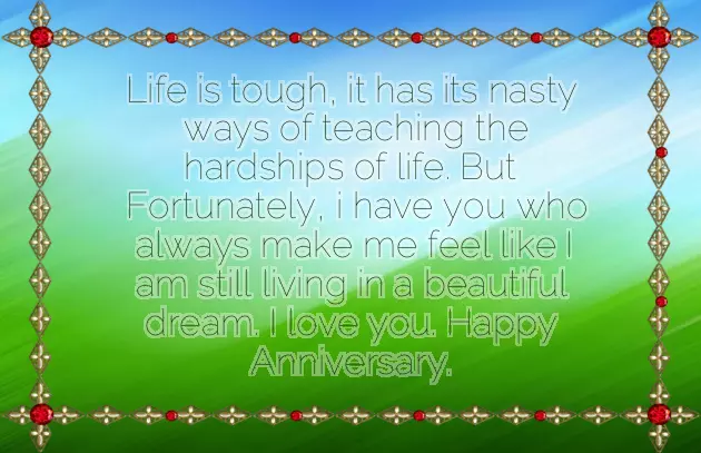Anniversary Thoughts For Hubby