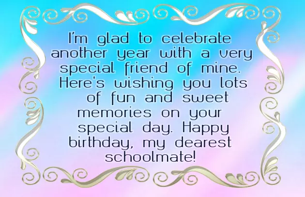 Birthday Message To A Close Friend