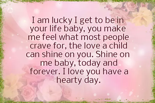 1St Birthday Wish To My Son