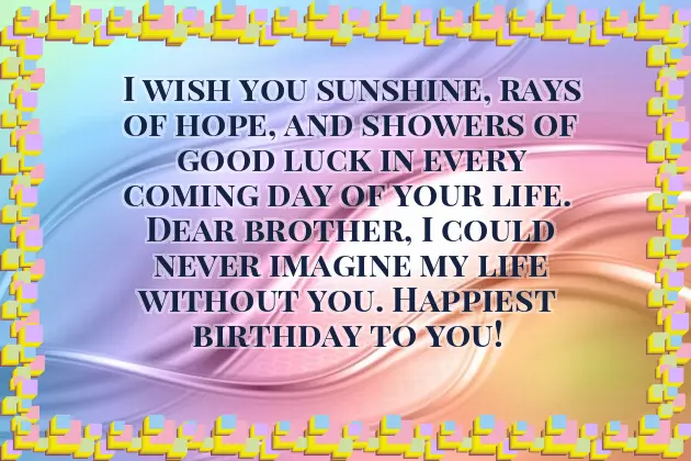 Bhaiya Birthday Wishes