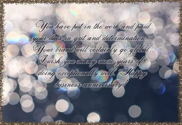 Congratulations For Success In Business