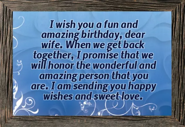 Wife Birthday Wish Message