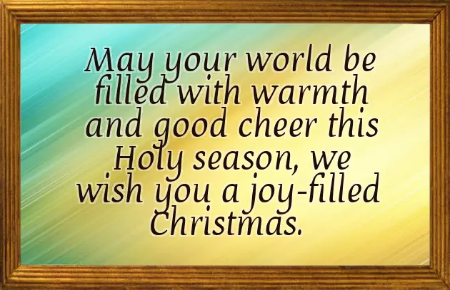 Best Christmas Message For Everyone