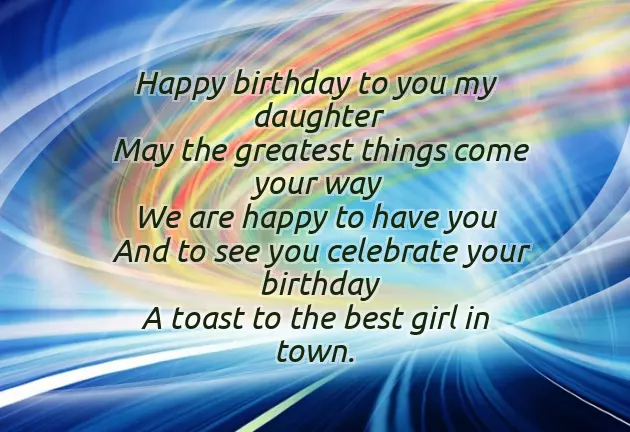 Happy Birthday Wishes For My Princess Daughter