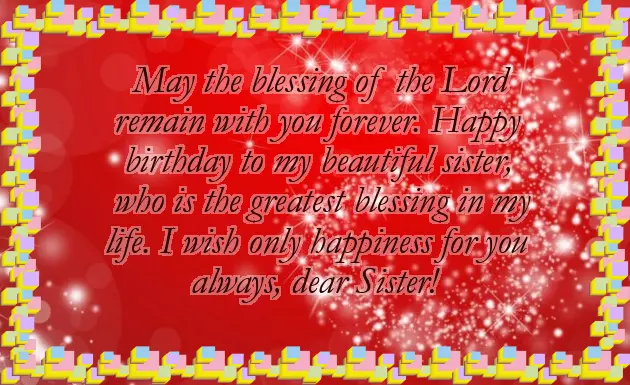 Birthday Little Sister