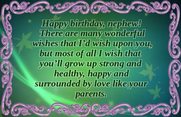 Happy 8Th Birthday Nephew