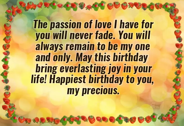 Romantic Birthday Quotes For Boyfriend