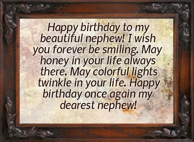 Birthday Note To Nephew Birthday Note To Nephew