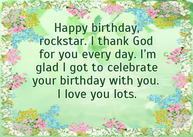 Best Birthday Text For Him