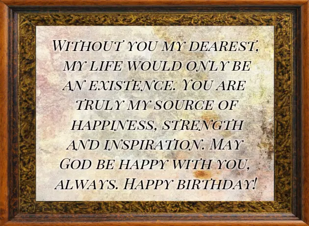 Birthday Wishes For Wife In Islam