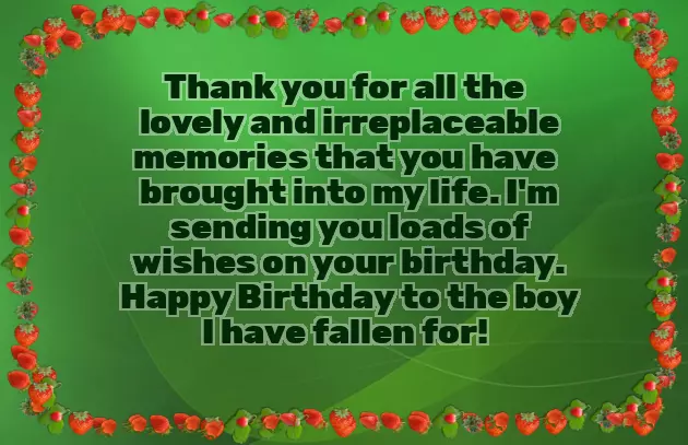 Most Beautiful Birthday Wishes For Boyfriend Most Beautiful Birthday Wishes For Boyfriend