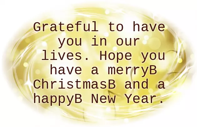 Happy Christmas Greetings