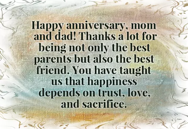 25Th Anniversary Wish For Parents 25Th Anniversary Wish For Parents