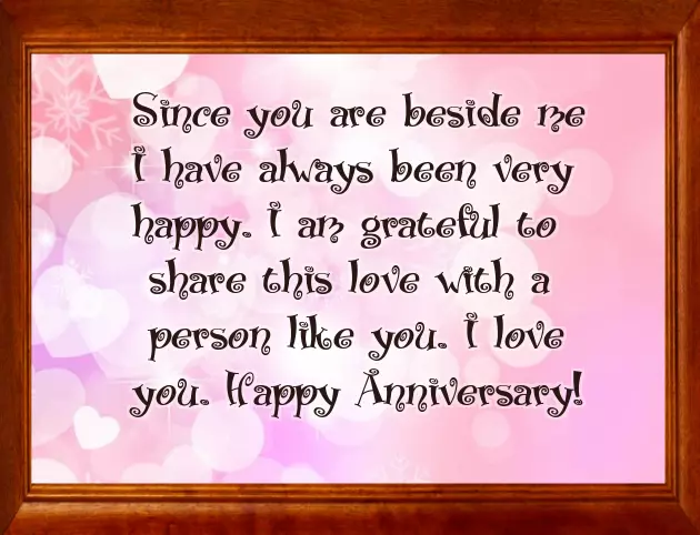 Relationship Anniversary Status