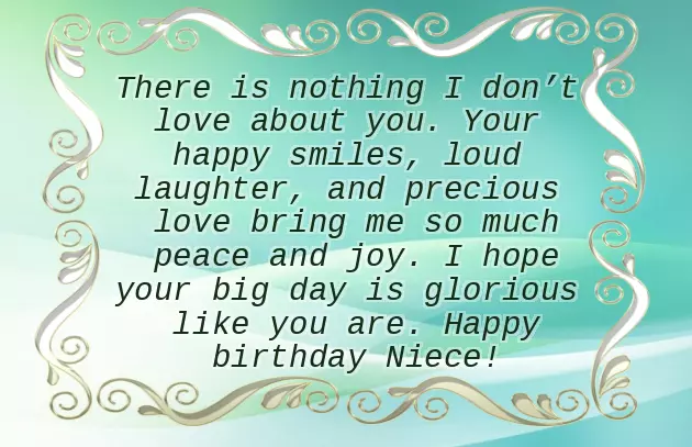 Happy Birthday Wishes To Niece With Name
