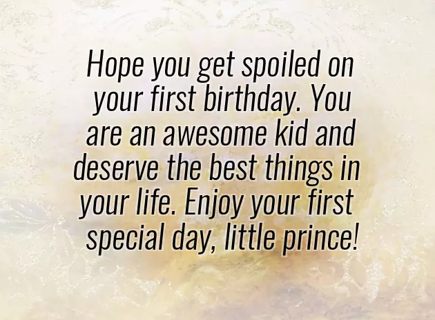 One Year Old Baby Birthday Wishes One Year Old Baby Birthday Wishes