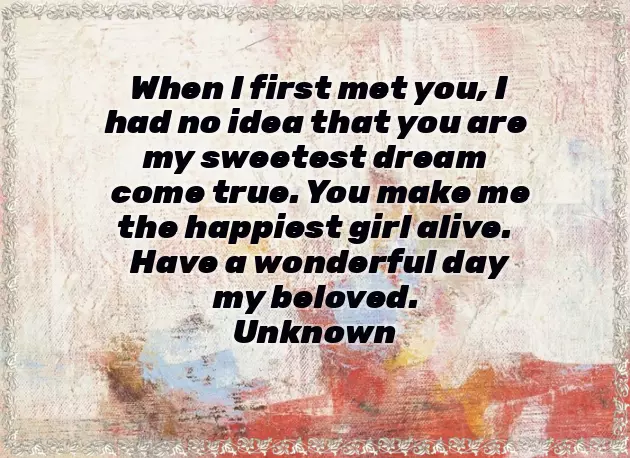 Good Morning Saturday Love