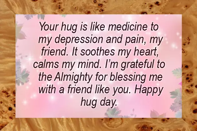 Hug Day Wishes