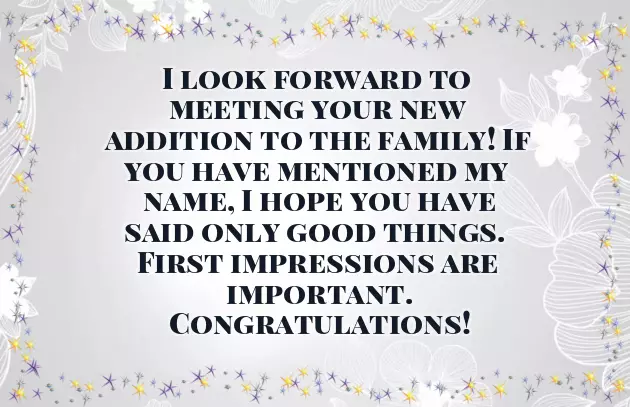 Congrats To The New Addition To The Family