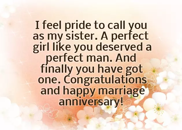 Anniversary Wishes For Little Sister