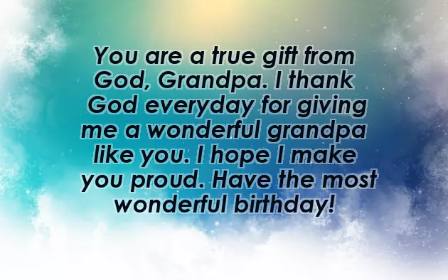 Happy Birthday To The Best Grandpa