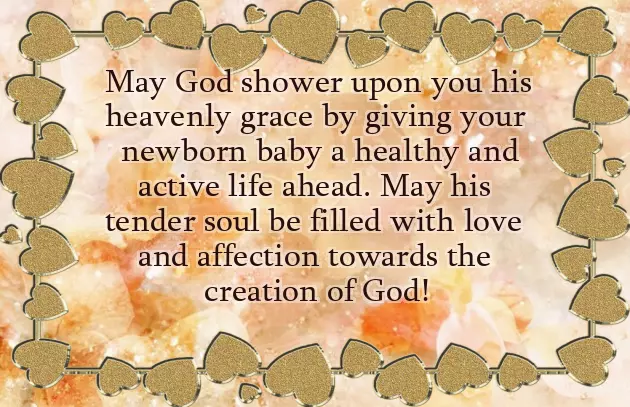 Newborn Boy Congratulations Message