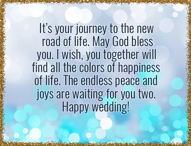 Congratulations To Both Of You