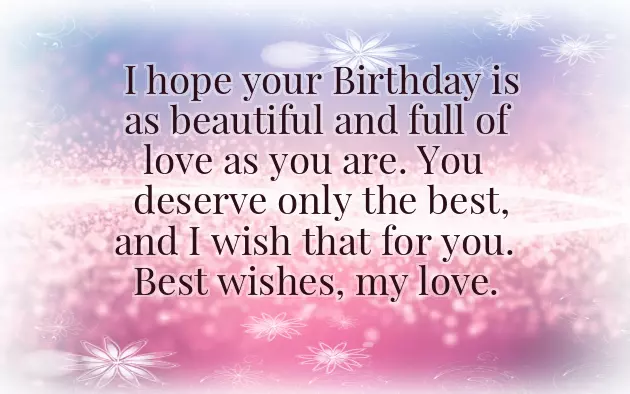 Happy Birthday My Girlfriend Quotes