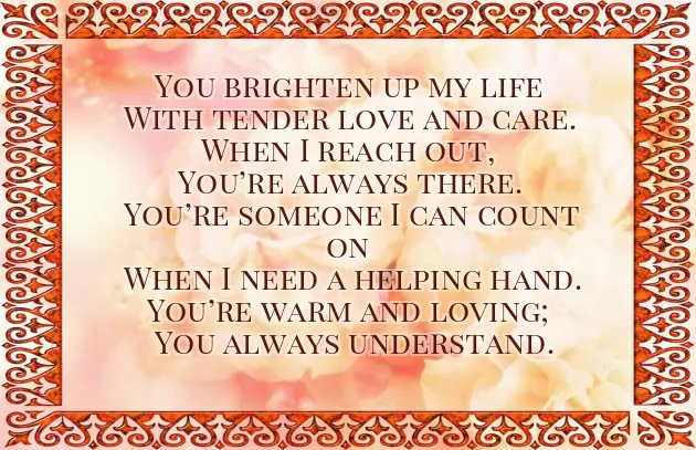 Cute Poems For Your Mom